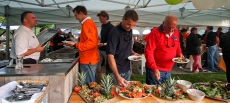 catering company outing Muiden fort H