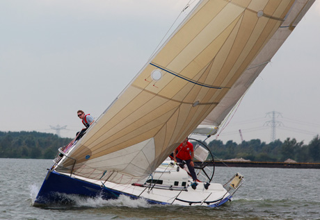 IMX40 sailing yacht at a Rabobank company outing by SailingEvents