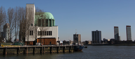 Rotterdam city near the water